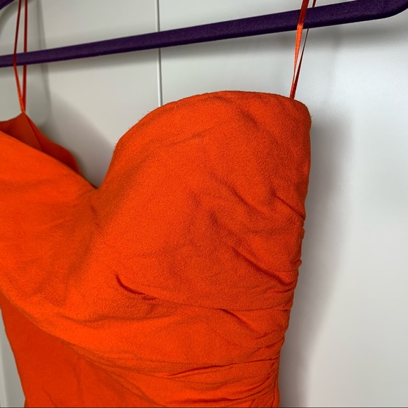 Rebecca Taylor Silk Blend Strapless Dress - Picture 2 of 15